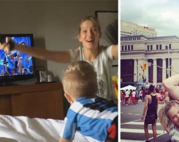 Así vivió Luisana Lopilato el triunfo de la Selección ante Suiza en el Mundial