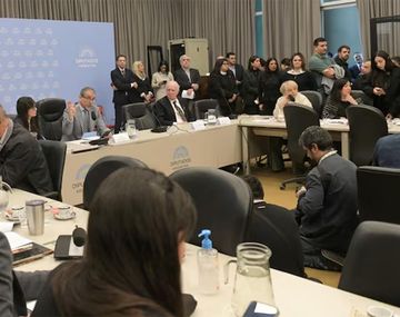 BertieBenegas Lynch (LLA) presidió la reunión de la Comisiónde Presupuesto y Hacienda.