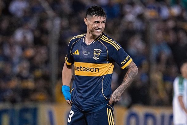 Tras su sequía en River, Adam Bareiro tardó 40 minutos en marcar su primer gol en Boca
