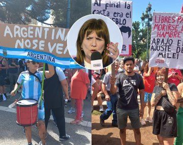 Bullrich intimó a las centrales obreras a pagar el costo del operativo por la marcha a Tribunales