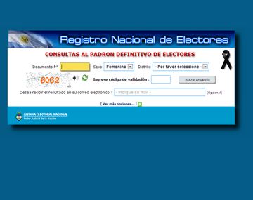 ¿Dónde voto? Consultá el padrón antes de salir de casa