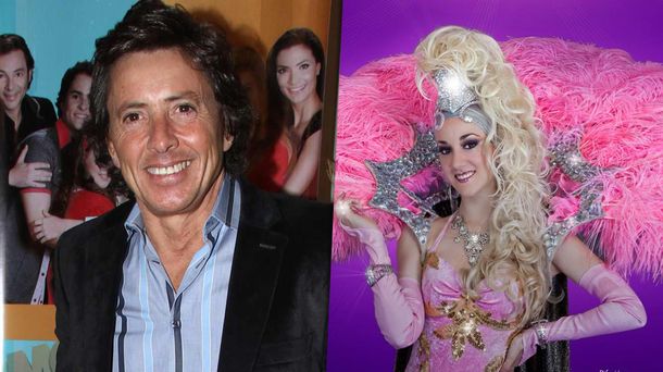 Igual que Viviana Saccone, pero al revés: Gustavo Bermúdez con una bailarina menor que él