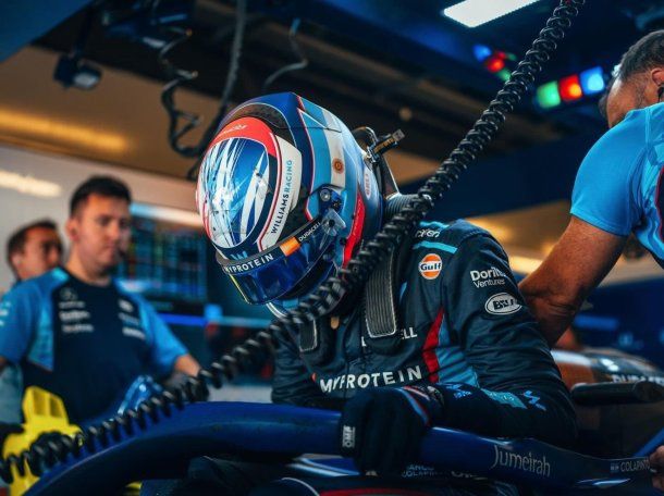 Franco Colapinto correrá la F1 con una bandera de Gran Bretaña en su vehículo: el motivo