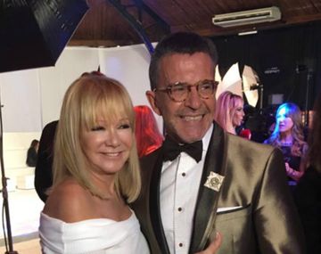 El esperado reencuentro de Osvaldo Laport y Soledad Silveyra