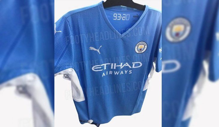 La nueva camiseta de Manchester City que homenajeará al Kun Agüero
