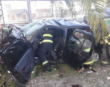 El video del trágico choque en el que murieron 4 jóvenes en Quilmes: hay 2 heridos graves