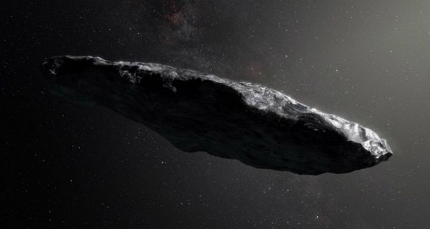 El asteroide oumuamua podría contener alguna forma de vida