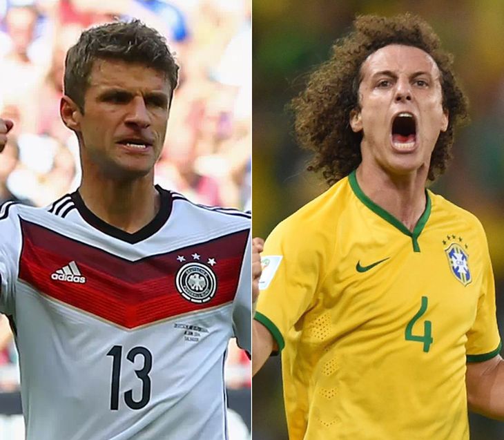 Alemania vs Brasil , por segunda vez frente a frente en un Mundial