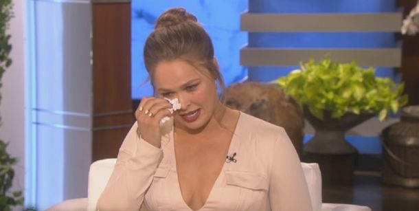Conmovedor: entre lágrimas, Ronda Rousey confesó que quiso matarse