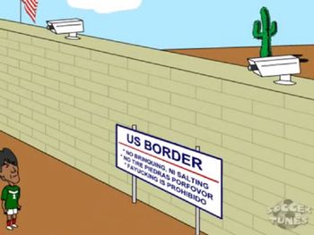 La propuesta de Donald Trump de construir un muro fronterizo entre México y su país ya se  podía ver en video difundido hace 10 años.