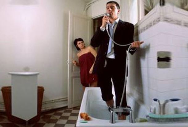 Cantar en la ducha