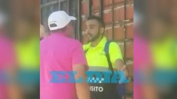 efecto sampaoli: un hombre insulto a un inspector en la plata efecto sampaoli: un hombre insulto a un inspector en la plata