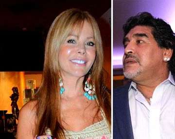 Graciela Alfano reveló que tuvo un affaire con Diego Maradona