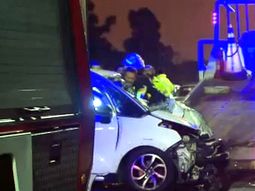 Una persona murió en el accidente Una persona murió en el accidente