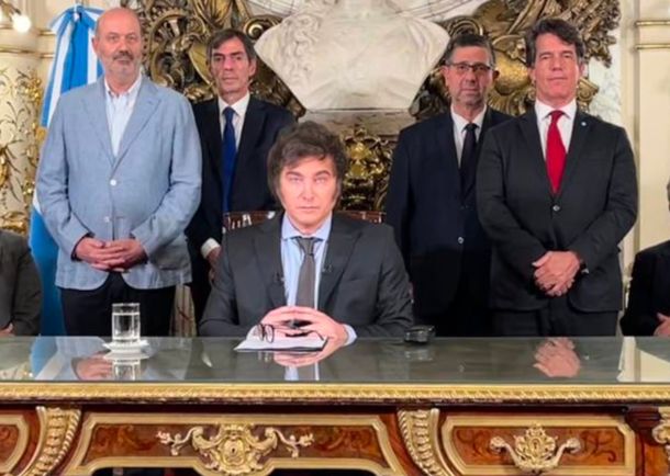 El anuncio completo de Javier Milei de las bases para la reconstrucción de la economía