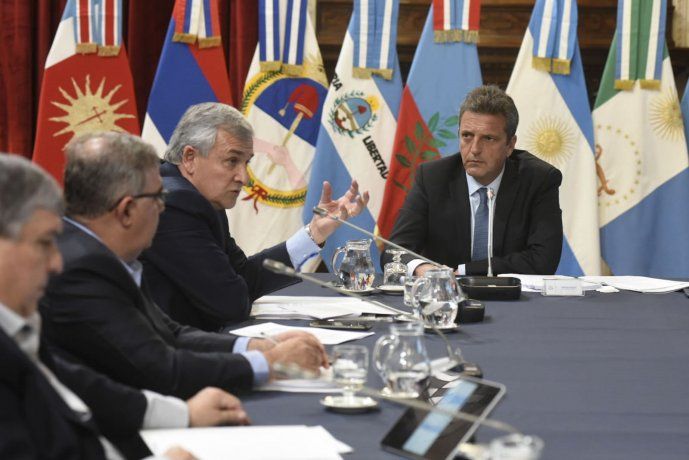 Sergio Massa recibió a los gobernadores del Norte Grande