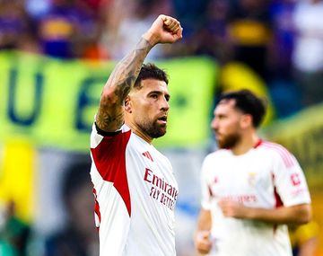 El golazo de Otamendi para Benfica: ¿se lo gritó a los hinchas de Boca?