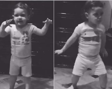 La hija de Paula y Pedro dio clases de baile 