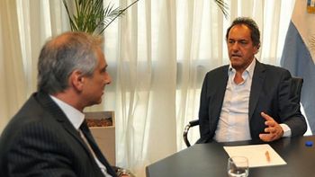 scioli se reunio con eseverri scioli se reunio con eseverri