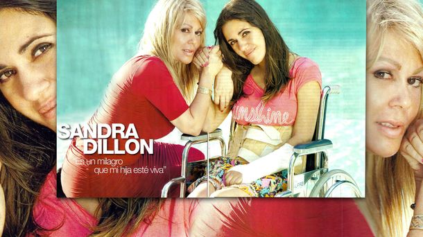 Tras el grave accidente, se recupera la hija de Sandra Dillon