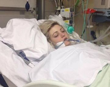 Sharon peleó por su vida después de haber fumado una marihuana sintética