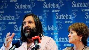 Roberto Baradel, titular de Suteba, uno de los gremios que paran Roberto Baradel, titular de Suteba, uno de los gremios que paran