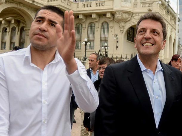 Sergio Massa apoyó a Juan Román Riquelme: Me gustaría que Boca gane la Copa Libertadores