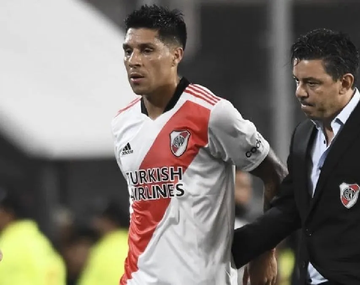 ¿River en llamas? El supuesto cruce de Gallardo con Enzo Pérez
