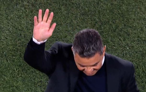 Muñeeeeeeco, así reaccionó la hinchada de River cuando vio a Marcelo Gallardo en el Monumental