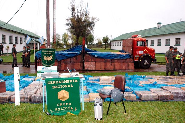 Escondían gran cantidad de marihuana en jabón en polvo
