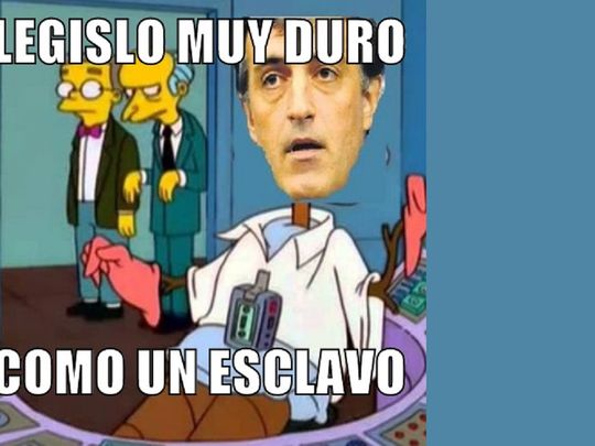 Estallaron Los Memes Por El Fondo De Zoom De Esteban Bullrich