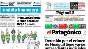 Tapas de diarios del 30 de noviembre de 2016 Tapas de diarios del 30 de noviembre de 2016