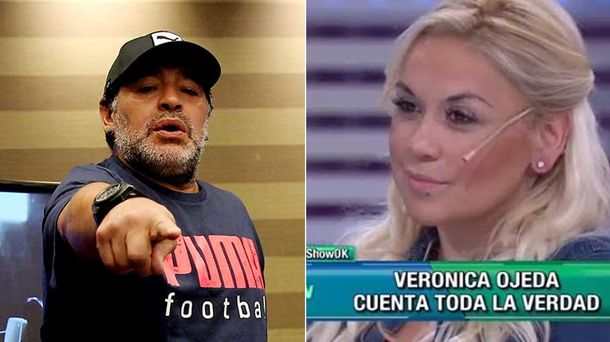 Diego Maradona vs Verónica Ojeda: Lo único que los une es su hijo y dos causas penales