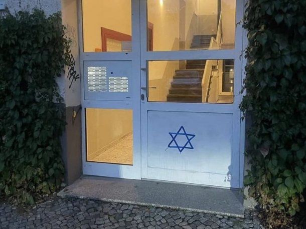 Berlín: marcan casas con la Estrella de David en medio de la guerra de Israel