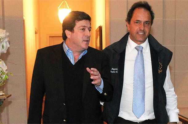 Gabriel Mariotto y Daniel Scioli