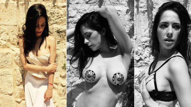 Victoria Vannucci, infartante en Israel