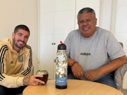 Chiqui Tapia compartió mates con De Paul y recordó a Messi: No te pongas celoso