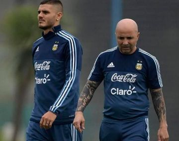 La reunión antes de la lista: ¿qué le dijo Icardi a Sampaoli sobre su ausencia?