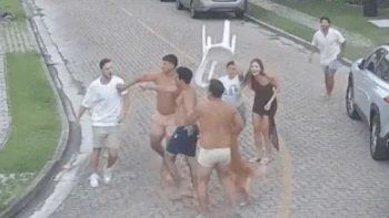 se vio todo: un nuevo video agravo el escandalo de los futbolistas argentinos en fortaleza se vio todo: un nuevo video agravo el escandalo de los futbolistas argentinos en fortaleza