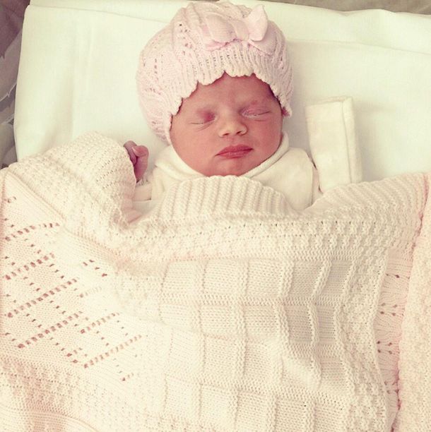 La tierna foto de Francesca, la hija de Wanda Nara y Mauro Icardi