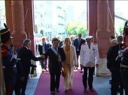 Video: el ingreso de Javier Milei a la Casa Rosada