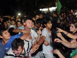 Incidentes por una provocativa manifestación pro aborto