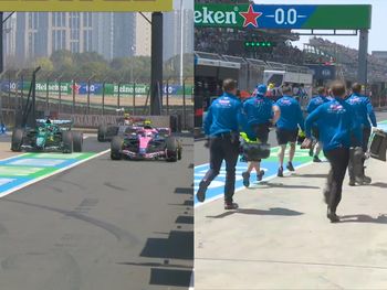 El episodio de Colapinto en boxes que sorprendió a todo Alpine en China