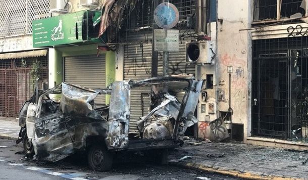 Explotó una camioneta cerca del Congreso de la Nación