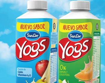 Ordenan retirar del mercado lotes del yogur Sancor Yogs descremado