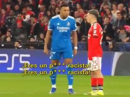 El video viral de Mbappé estallando contra Prestianni: Eres un puto racista