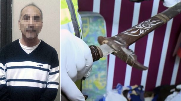 Lo llamaban el Rey Arturo por coleccionar espadas antiguas