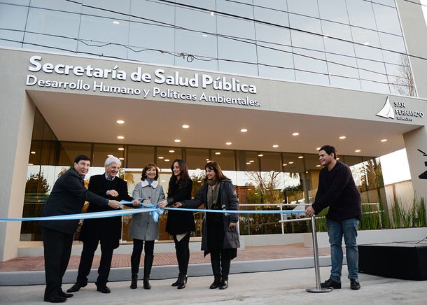 Andreotti inauguró la nueva Secretaría de Salud Pública