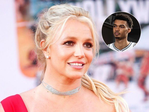 Britney Spears fue agredida por la seguridad de Victor Wembanyama