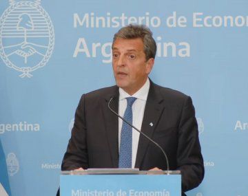 Massa anunció medidas de alivio fiscal y financiamiento para PyMEs